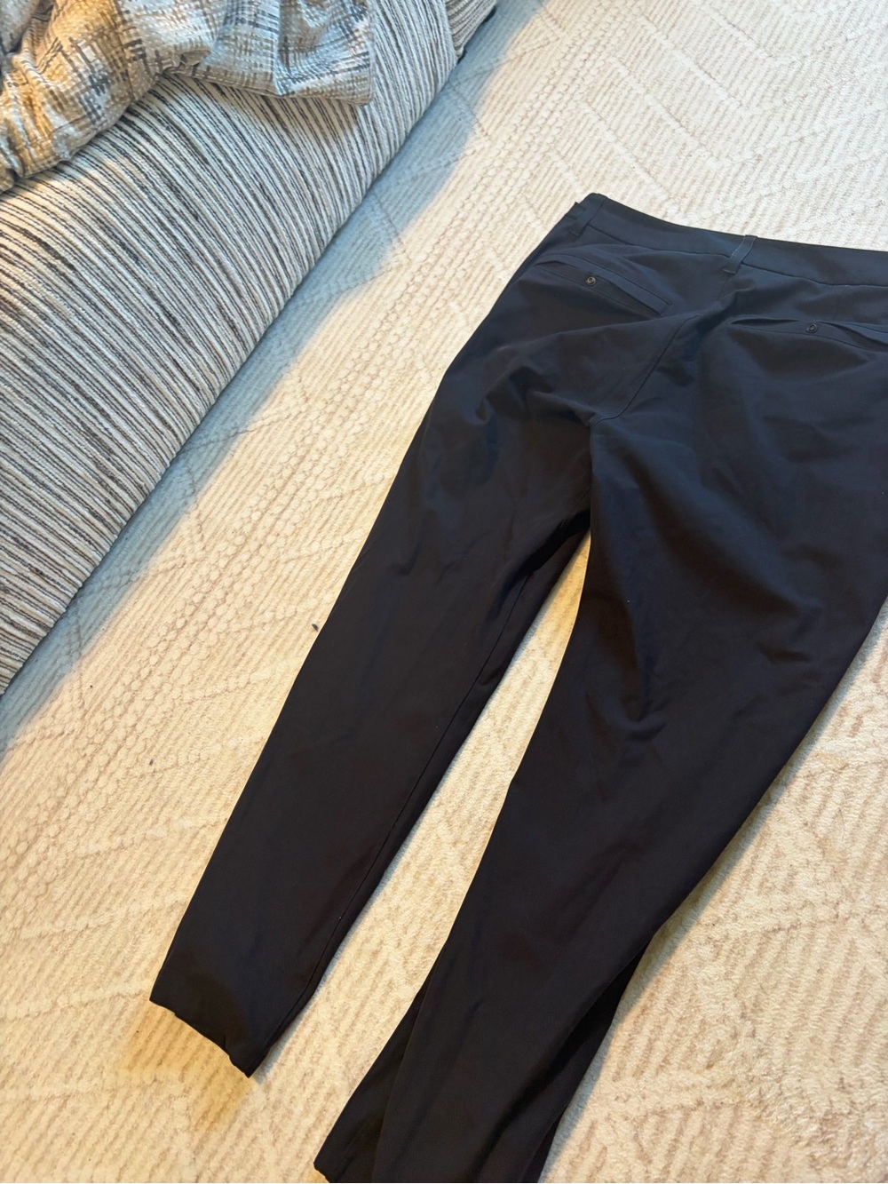 lululemon athletica Black Men’s Slim Chinos